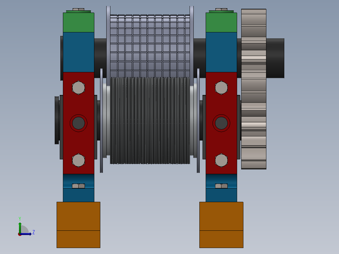 榨汁机(22)左视图