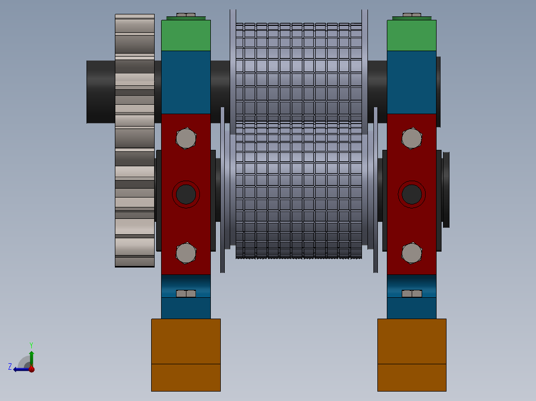 榨汁机(22)右视图