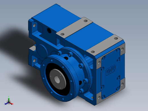 平行轴减速机型号 R2L 125 EH2Z 6.53 B3