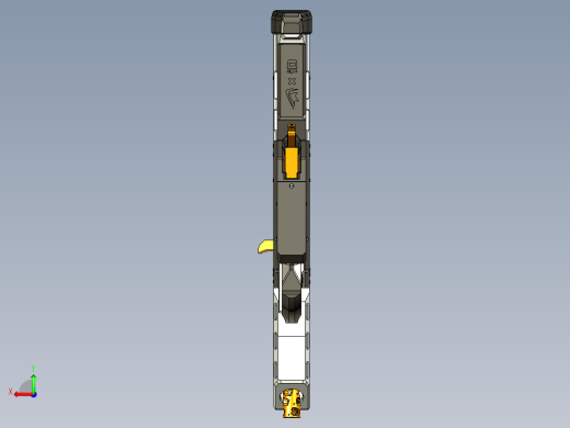 Nerf 3D 打印枪原型后视缩略图