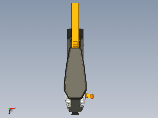 Nerf 3D 打印枪原型俯视缩略图