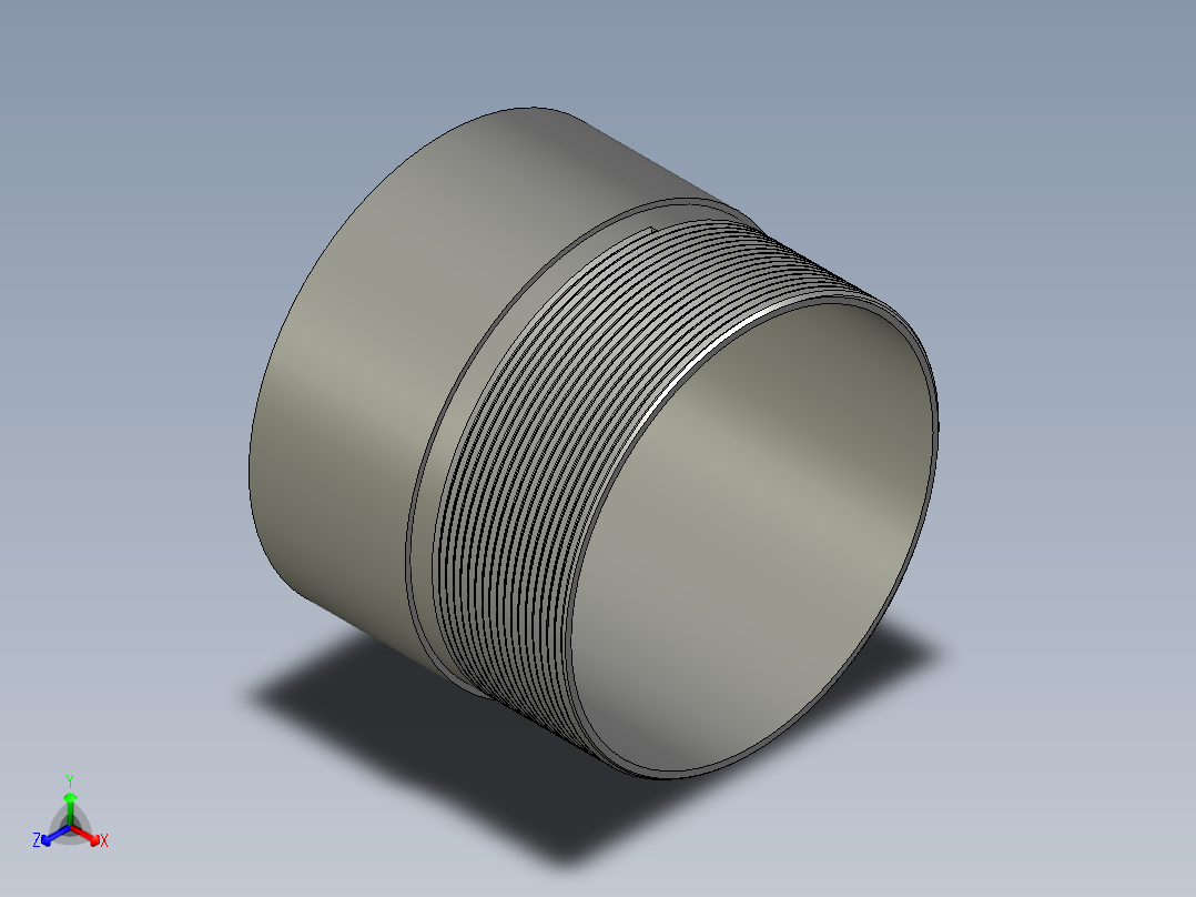螺纹管丝头-单外丝 DN100