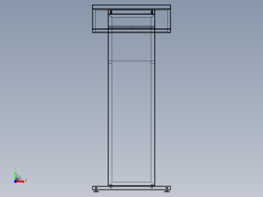控制台 操作台vpl003v1-lectern-1837-模型格式为 stp igs前视缩略图
