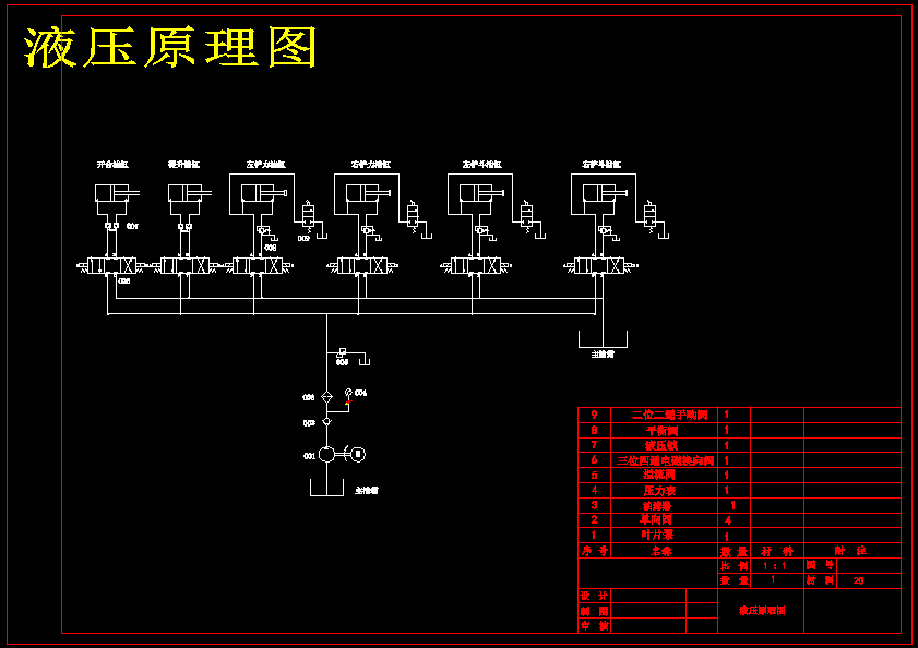 树木移栽机设计及液压系统设计含CAD图纸+说明书