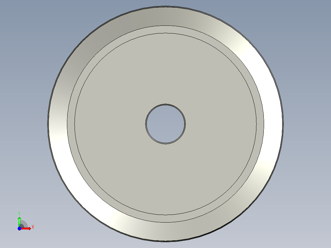 同步带轮EAJ23-L075-24-A-H-d14前视图