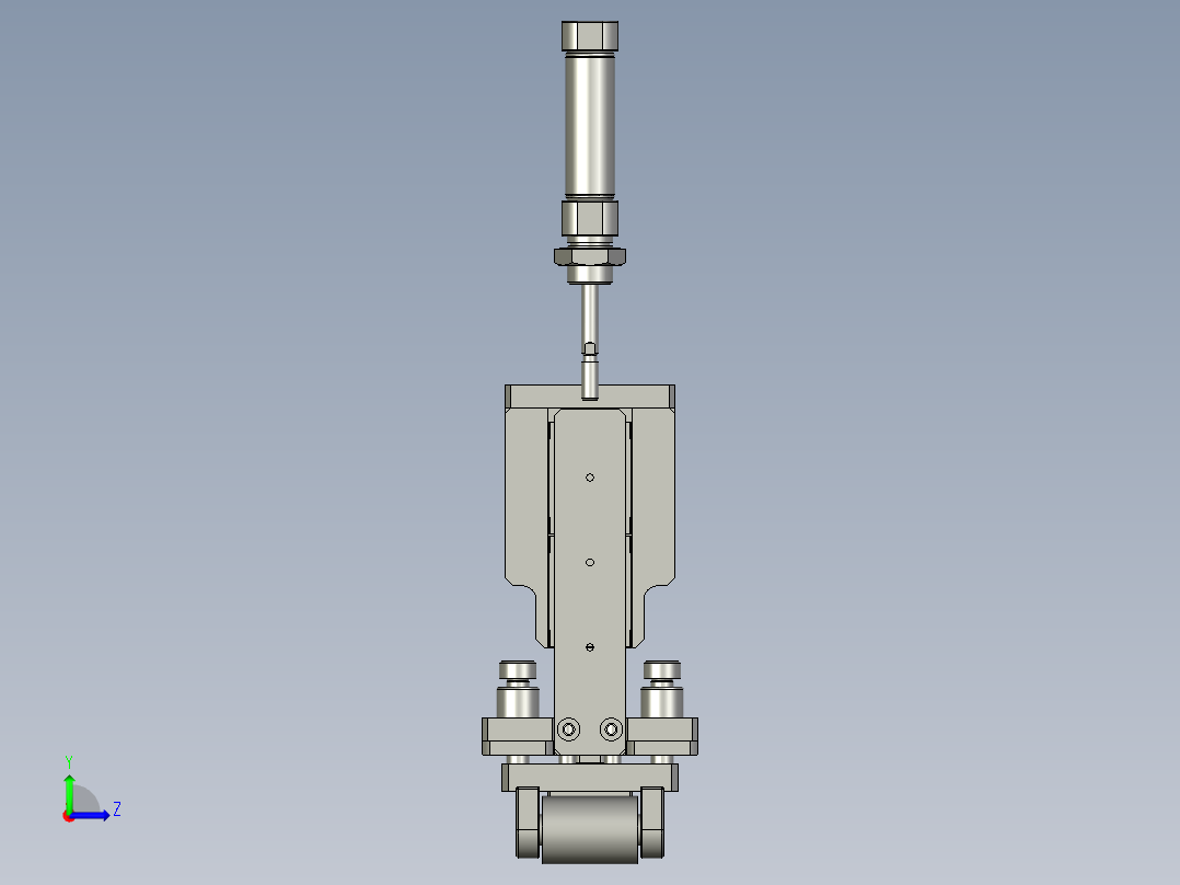 02-00-04压膜机构左视图