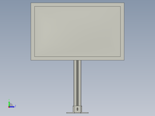 电脑显示器支架左视缩略图