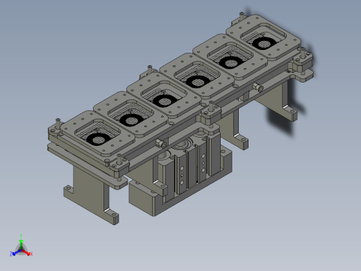 全自动铜膜天线切割检测自动化生产线S2d01-012底膜吸附平台2