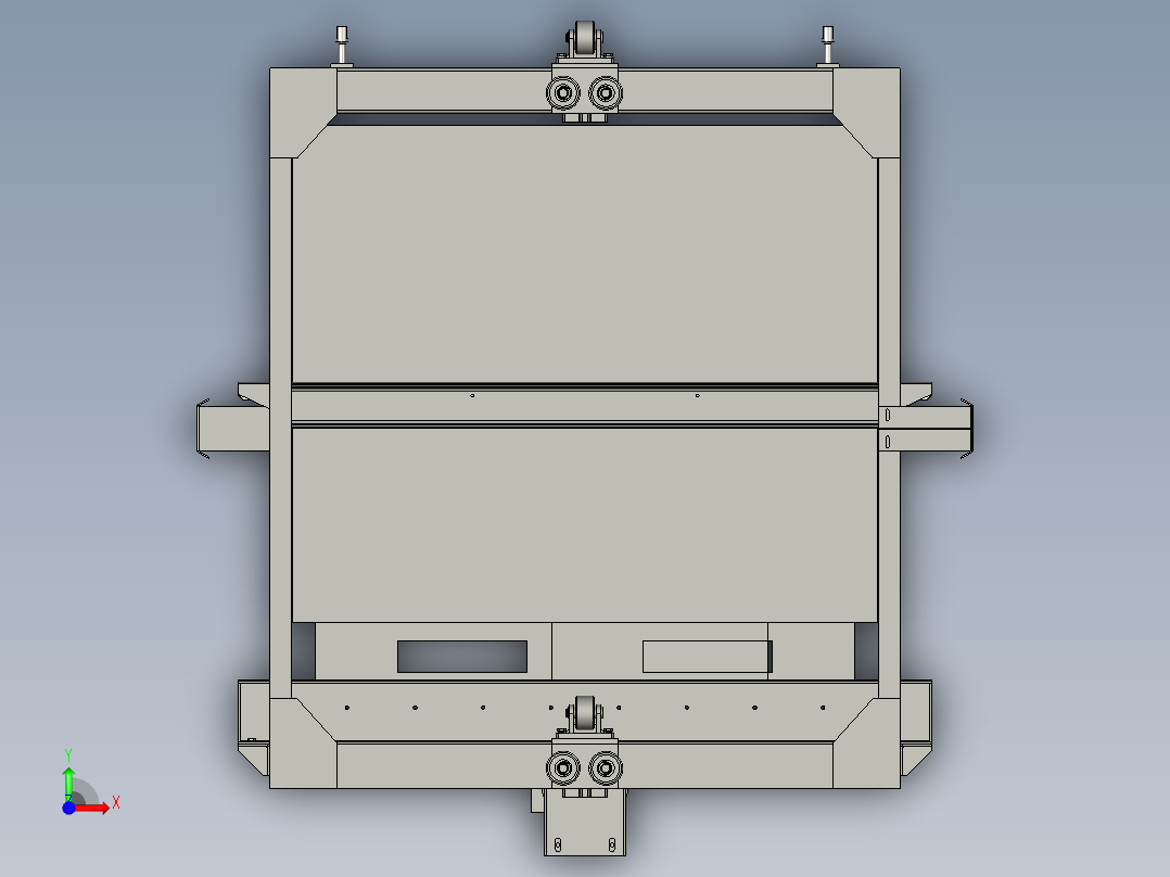 02-00托盘输送部件-001SJJ01前视图