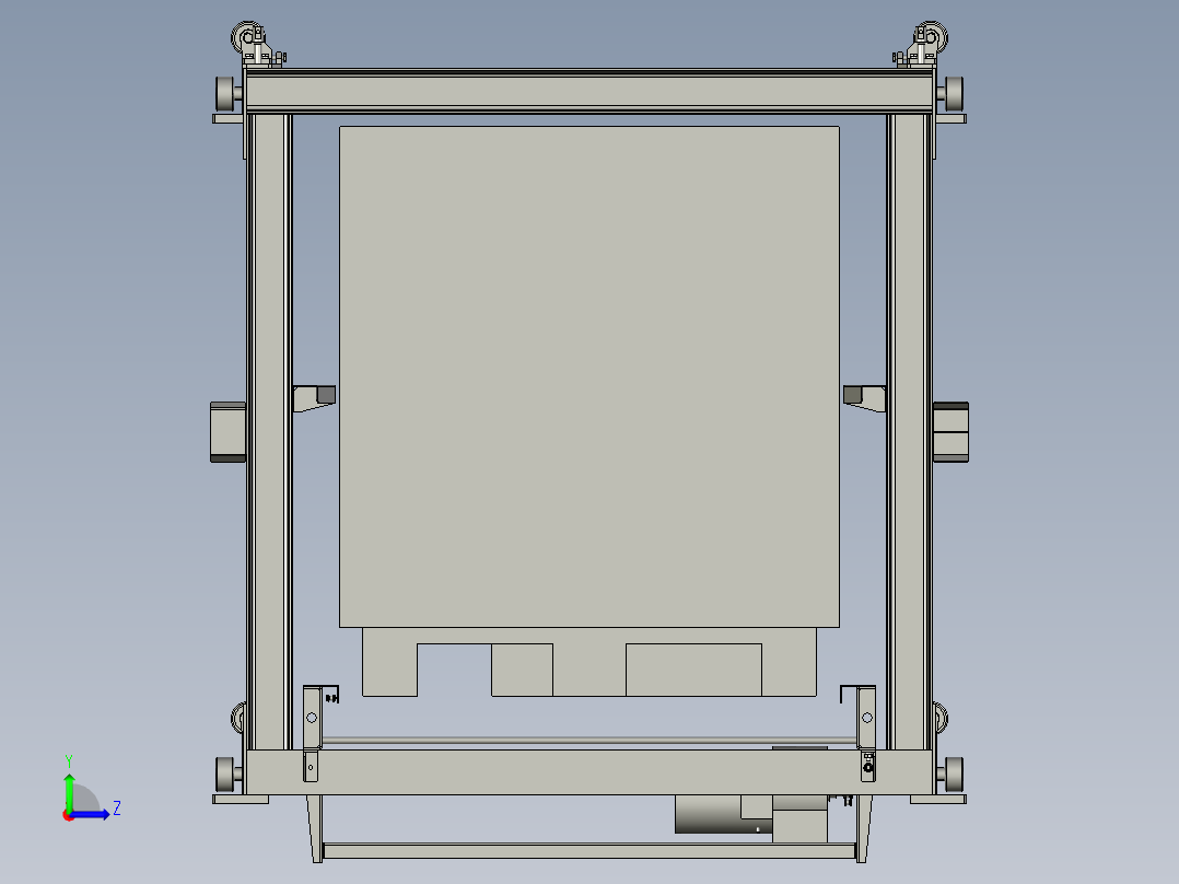 02-00托盘输送部件-001SJJ01左视图