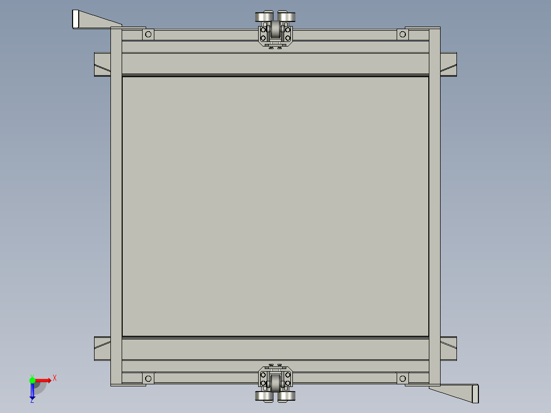 02-00托盘输送部件-001SJJ01俯视图