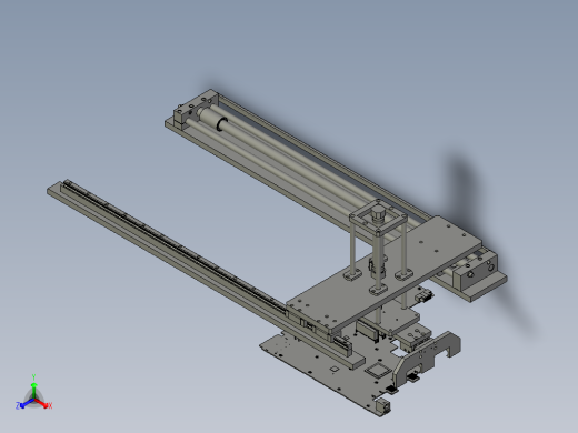 CZXD0315-03-04移料机构2正等轴测缩略图