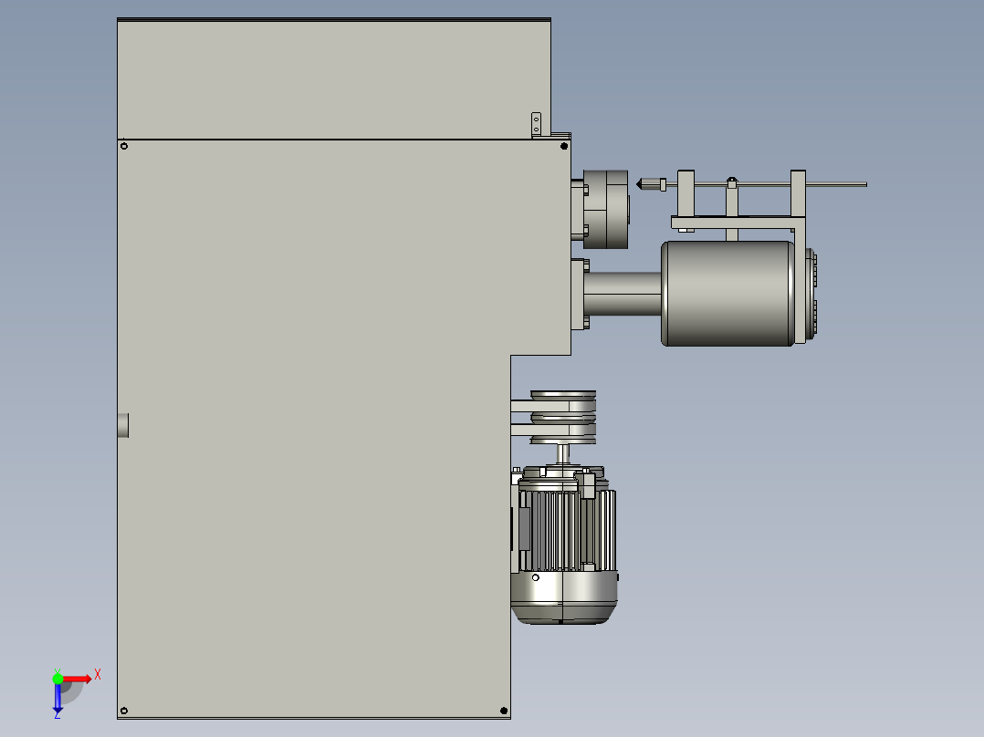 食品业用山楂去核装置俯视图