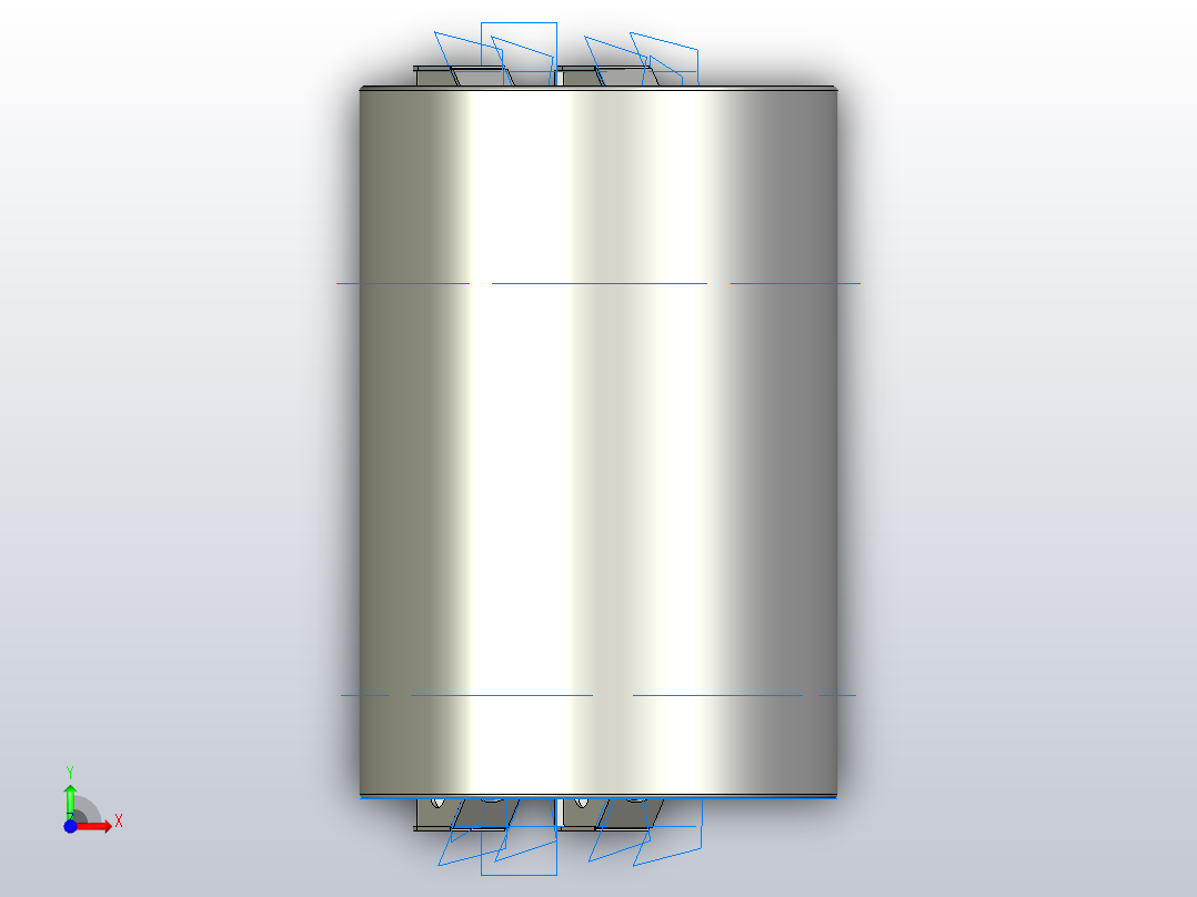 压路机的振动轮重9-10吨前视图
