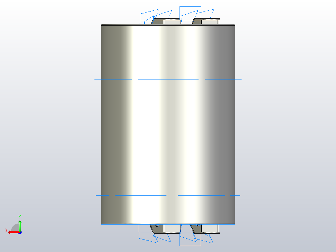 压路机的振动轮重9-10吨后视图