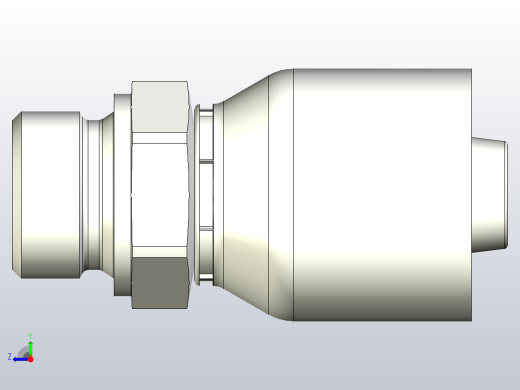 标准液压接头1D943-12-12C右视缩略图
