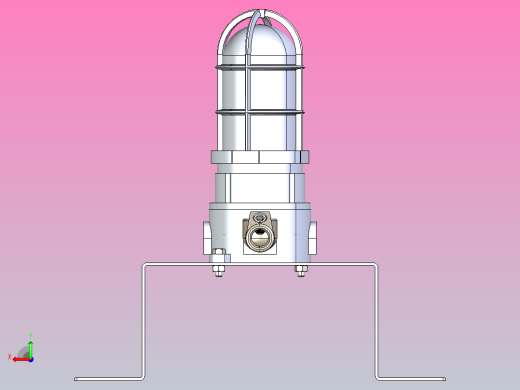 50瓦1级2区LED交通灯-红色、绿色、蓝色、琥珀色、白色-频闪或稳定后视缩略图