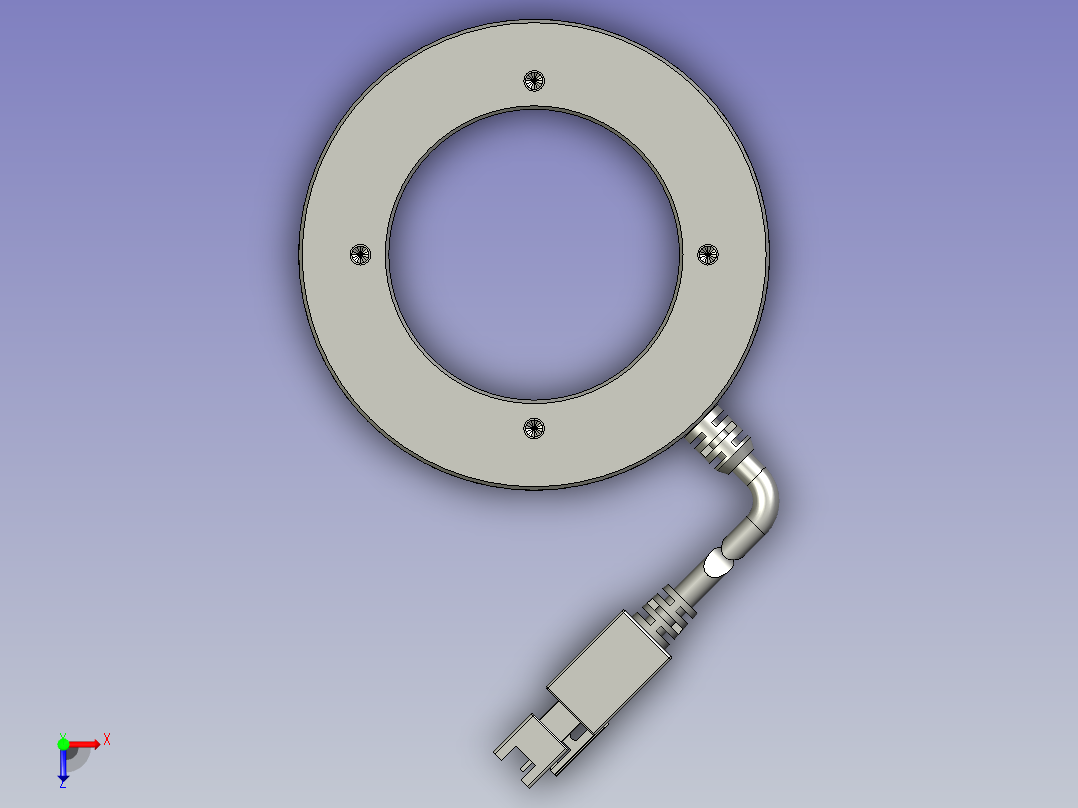CR01-0071-检测光源B(PPX-RIF68-X-V10底座)CCD外观检测机俯视图