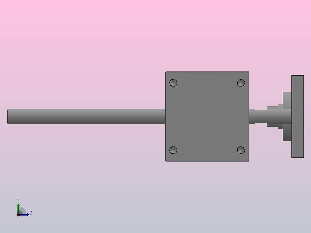 导向装置[QGU20100-200]左视图
