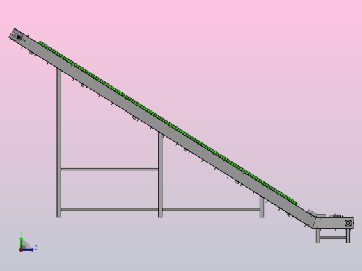 A17 爬坡提升皮带线左视缩略图