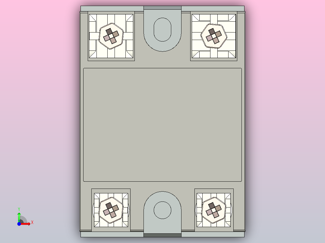 固态继电器40A前视图
