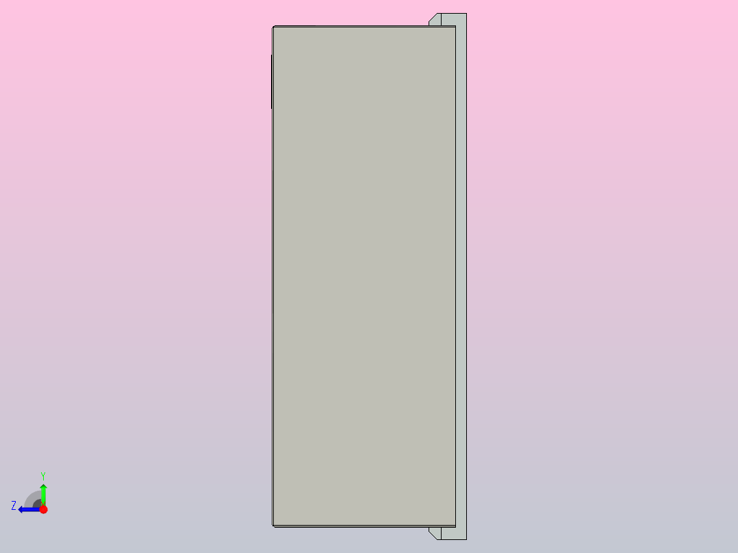固态继电器40A右视图