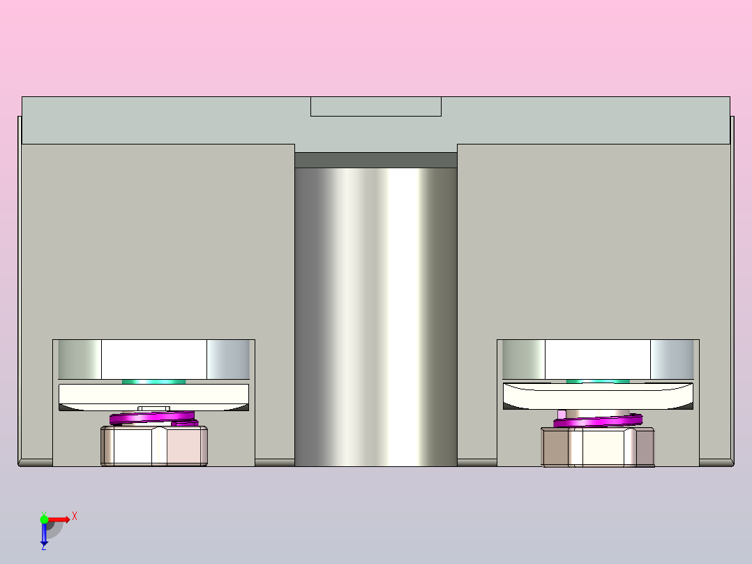 固态继电器40A俯视图