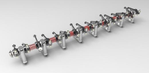 1937年别克直列8缸发动机的摇臂轴总成缩略图