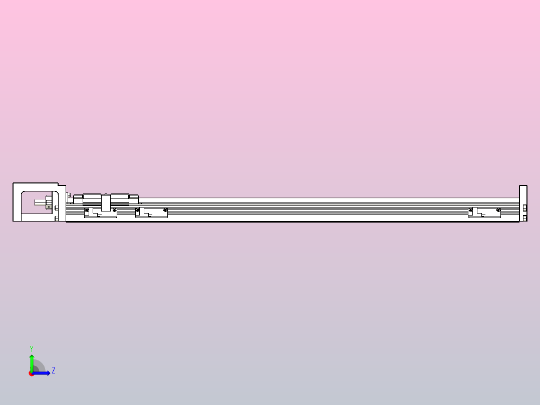 钢基模组TPA-KSR-8610C-740A1-M-F0S2左视图