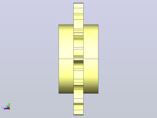 JI 1050-14T-R25-C1机加工被动轮右视缩略图