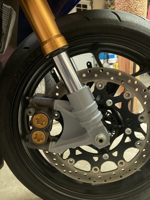 雅马哈 R3 前叉底部模组，适用于 R6 径向制动器缩略图