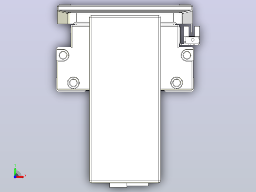 滚珠丝杠直线轴内置导轨TPA-GCR-120-1610C-L350-MP-M40-N3前视缩略图