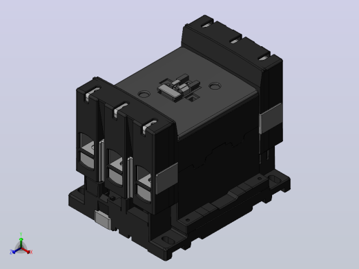 LC1E120施耐德电气的LC1E160接触器正等轴测缩略图