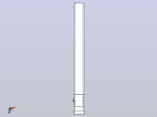 滚珠丝杠直线轴带导轨全封闭TPA-HCR-105D-1610C-L900-MP-Y-P40-N3俯视缩略图