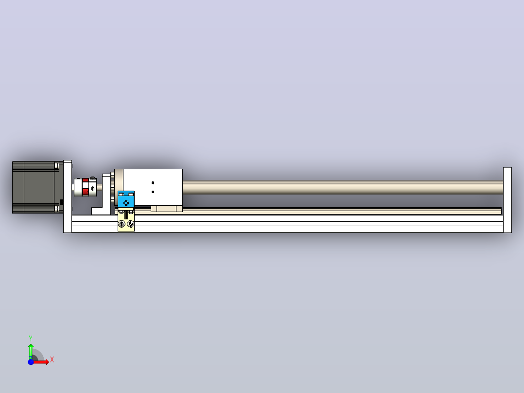 FSL40 直线模组[FSL40 E350 10C7-BC-B57]前视图