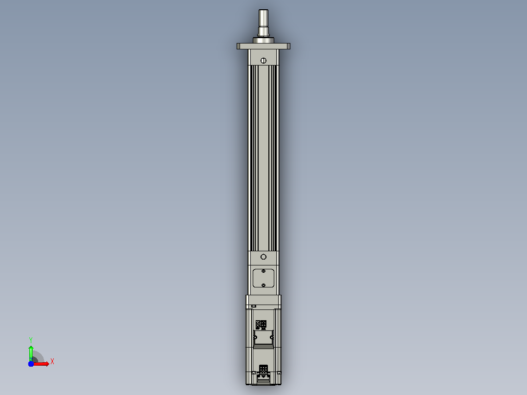 轻载电动缸TPA-ESR40-1210C-L200-M-FA-W-P40-C3前视图