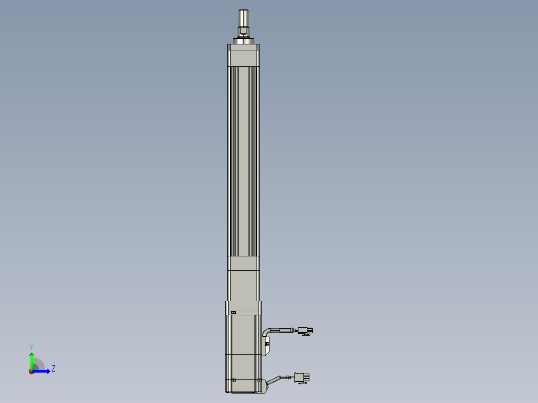 轻载电动缸TPA-ESR40-1210C-L200-M-FA-W-P40-C3左视图
