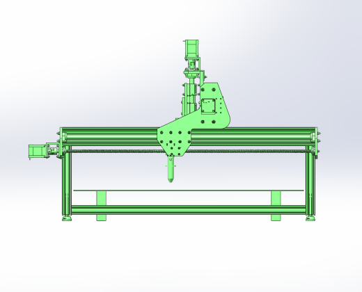 点胶机设计（SW+CAD）缩略图