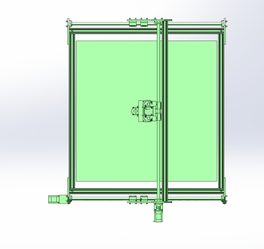 点胶机设计（SW+CAD）缩略图
