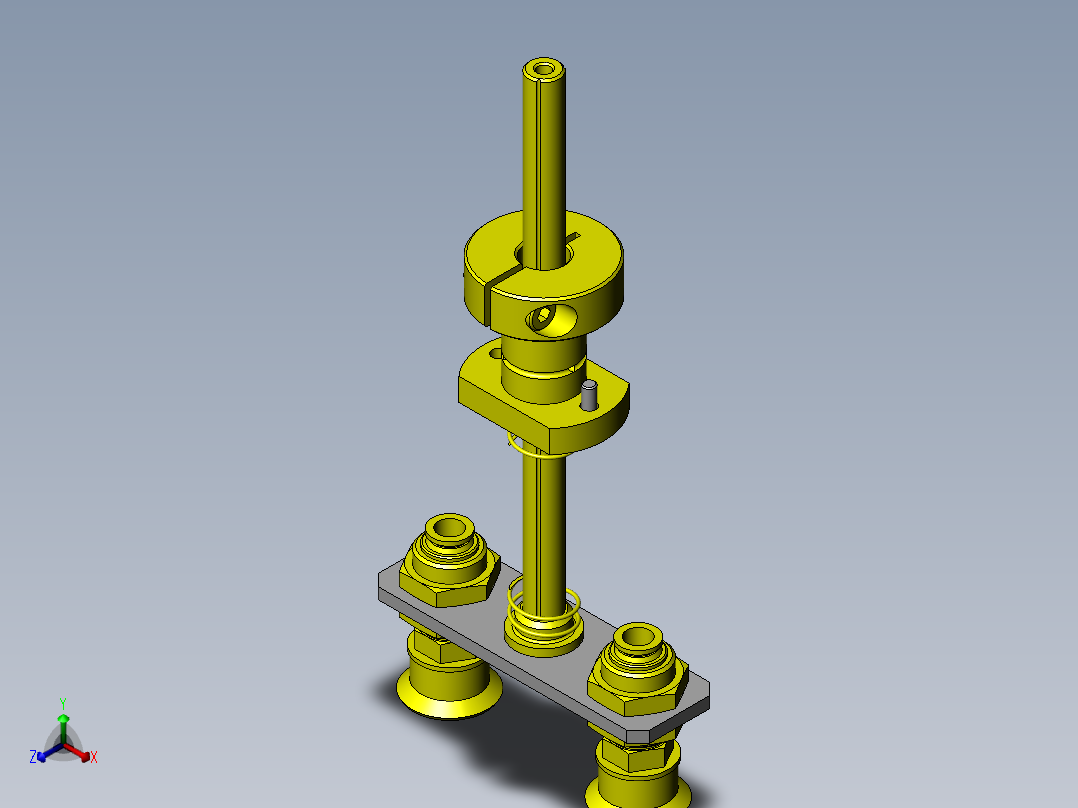 可水平吸附和传送异形工件的机械手