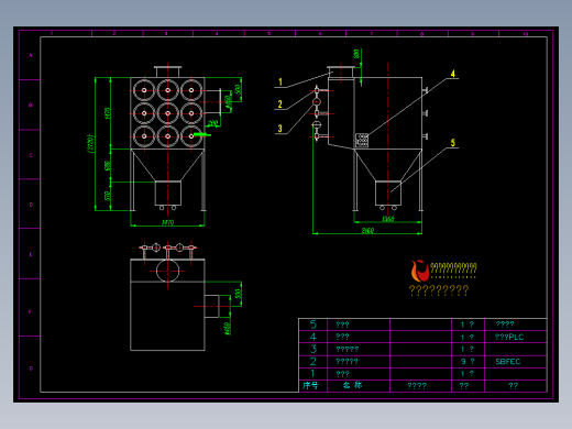 除尘器标准大样图