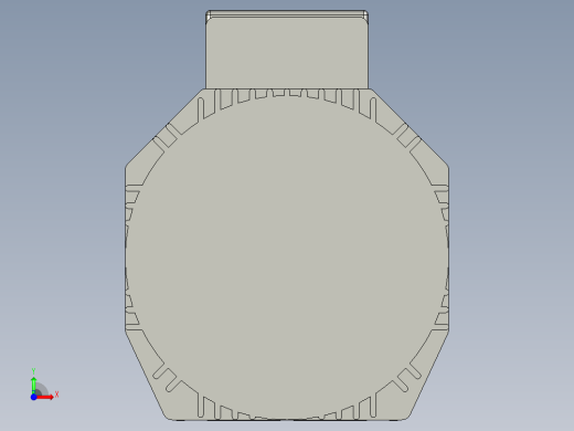 solidworks hsd es 929锭子3D模型前视缩略图