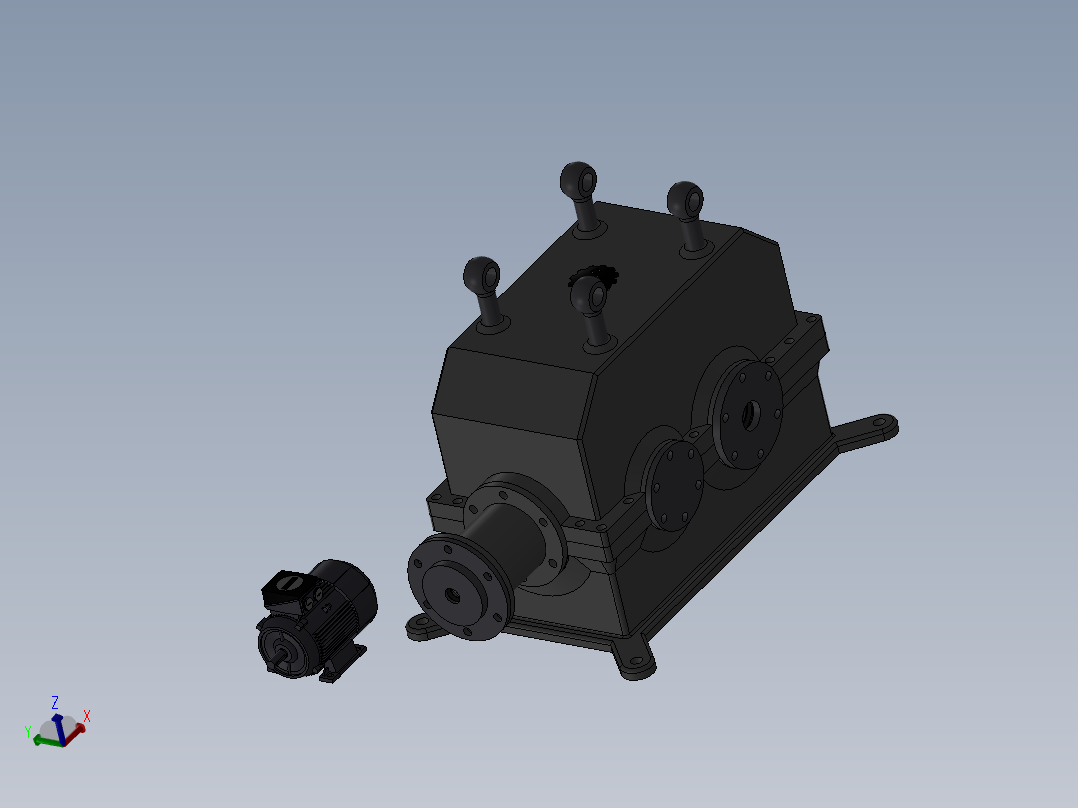 带电机的减速机