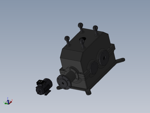 带电机的减速机