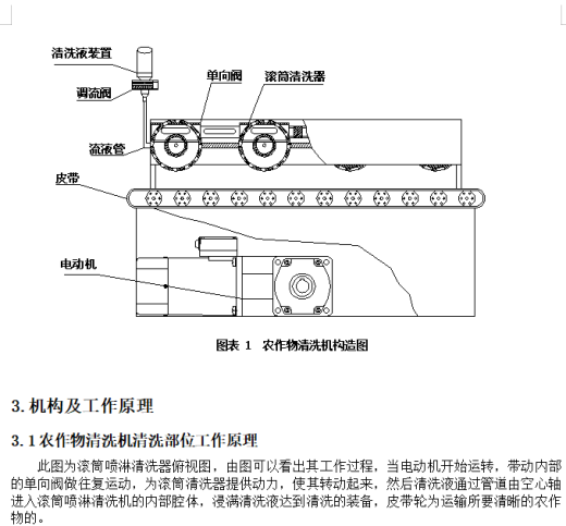 花生采摘自动清洗设备设计缩略图