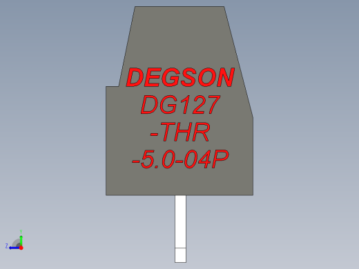 DG127-THR-5.0-04P-4Y-80AH右视缩略图