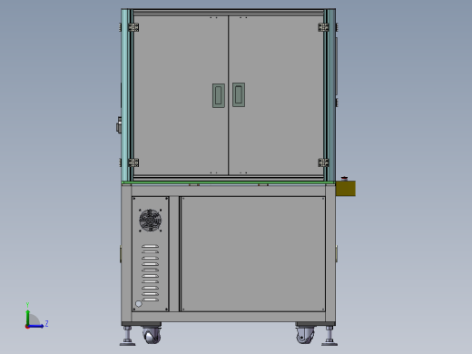 贴标签设备左视缩略图