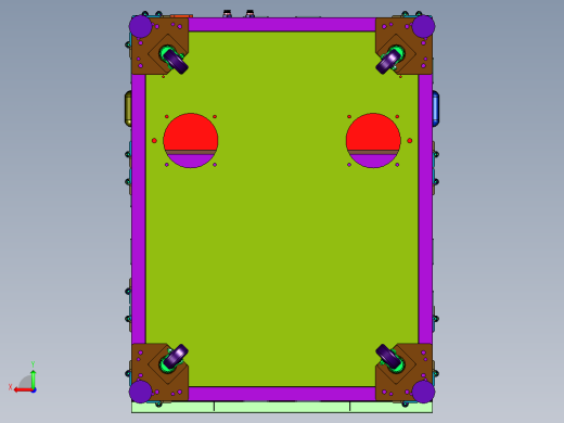 SMD精密视觉点胶机后视缩略图