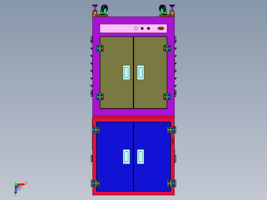 SMD精密视觉点胶机俯视缩略图