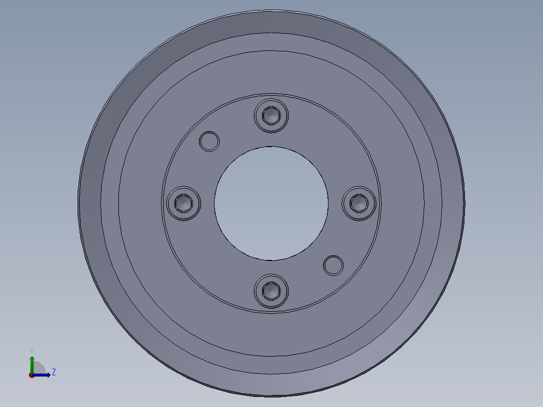 同步带轮MTPL28L100-F-28左视图